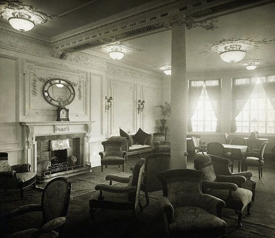 titanic reading room